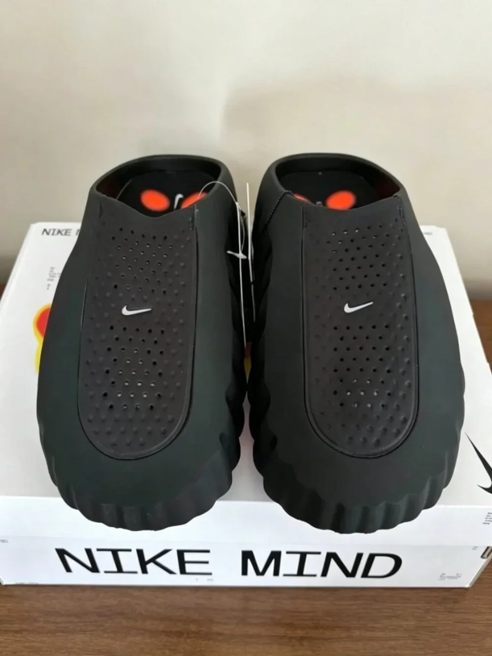 New - Nike Mind 001 Slide “Black Chrome”
